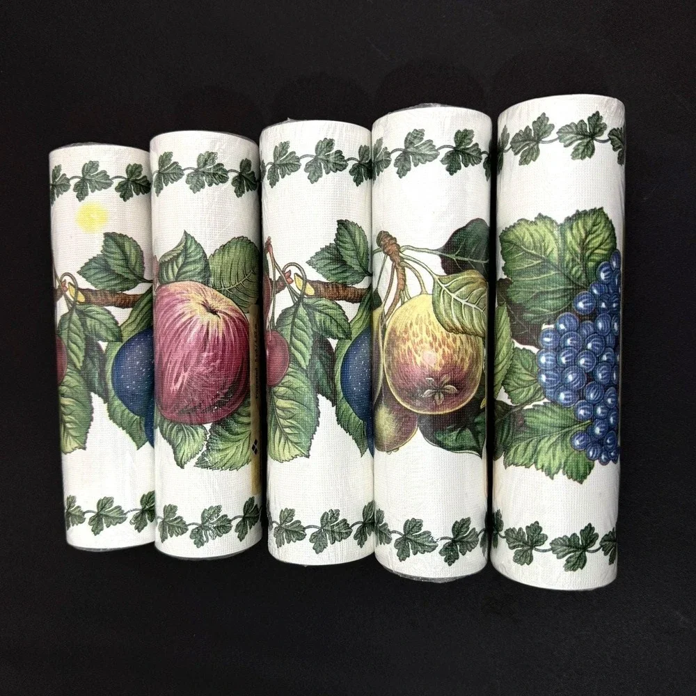 Portmeirion Pomona Cottagecore Wallpaper Border Country Kitchen Fruit Grapevine